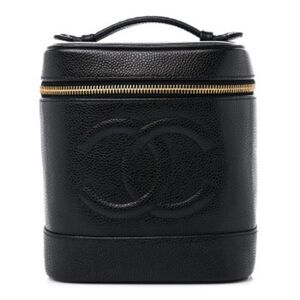 CHANEL Vintage Timeless Caviar Vanity